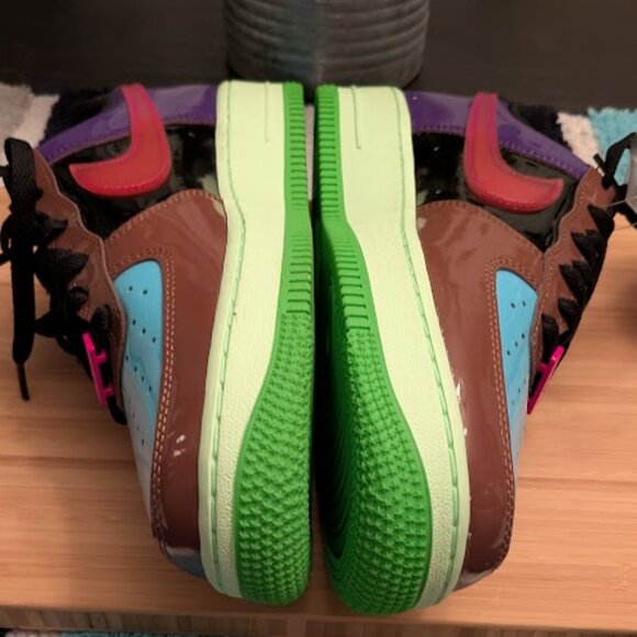 NIKE AIR FORCE 1 Low Undefeated Multi-Color Pink Prime 2022 (NWOT) - Picture 9 of 13